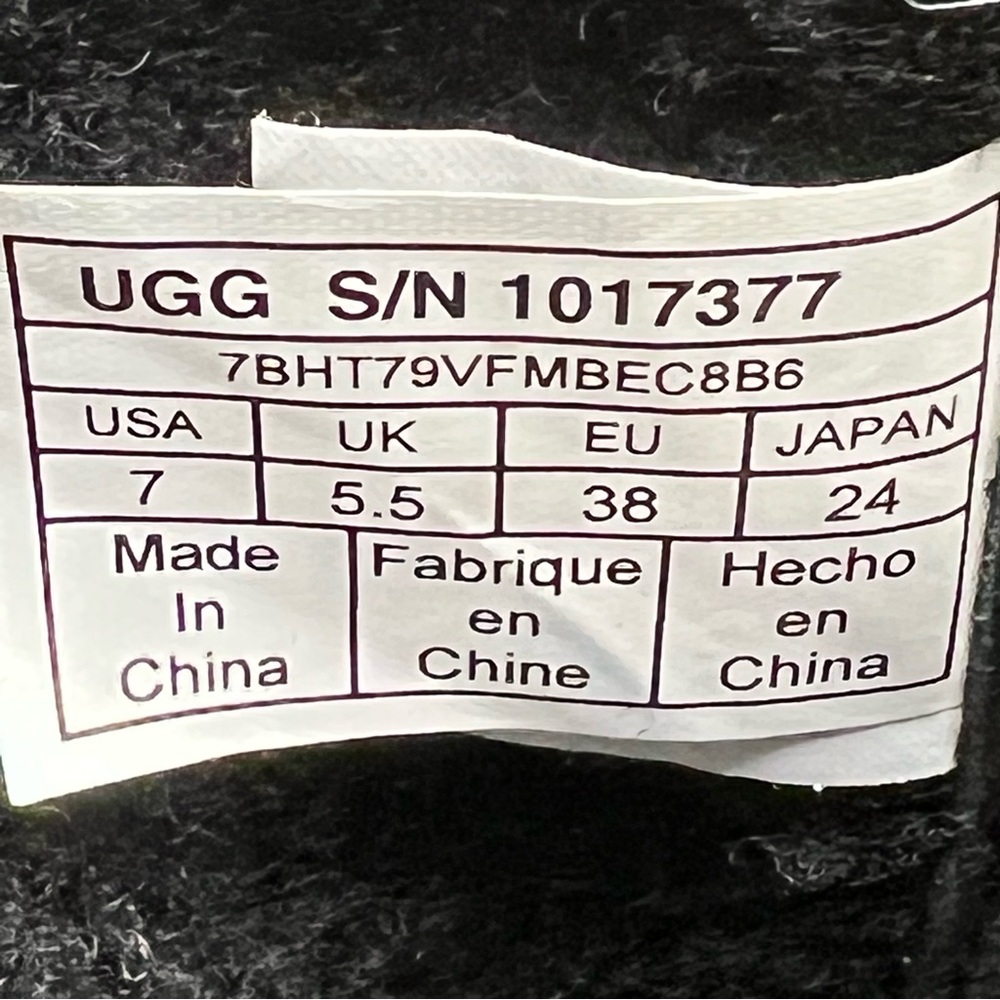 UGG Robbie Waterproof Leather Motorcycle Boots Women's US Size 7 - Picture 13 of 16